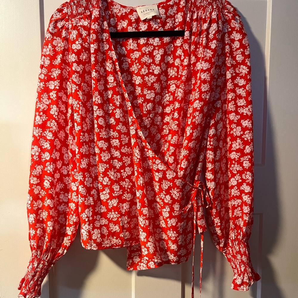 Sezane Dafne Blouse Size 42